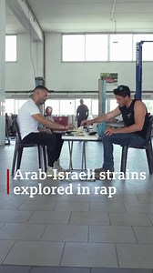 128K views · 821 reactions | An Arab citizen of Israel and an Israeli academic have taken on the Palestinian-Israeli conflict through their rap song.  https://bbc.in/3B22Ivl | BBC News | Facebook