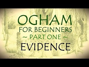 Ogham for beginners ~ Part One ~ Evidence