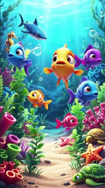 Beautiful Underwater Fishes 🐠 | Relaxing Aquarium Video | Ocean Life 4K