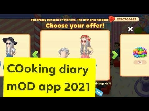 Cooking Diary MoD App 2021 | CHEAT