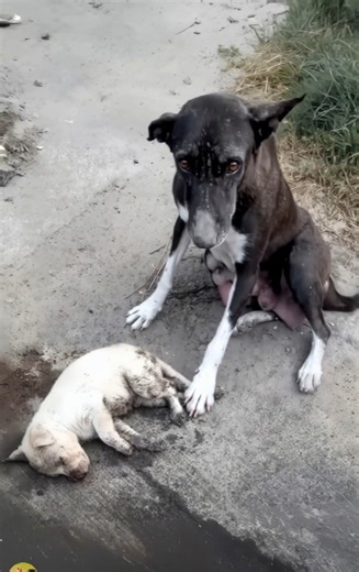 “Please, save my baby." A desperate mama dog’s tearful plea as she watched her puppy slipping away 💔 👉 Find out what happened next in the first comment 👇👇 #SecondChanceDogs #RescueHope #PuppyAngels #FromStrayToSaved #BelieveInRescue #RealLifeHeroes #AdoptedAndLoved #RescuedNotForgotten | Beautiful life