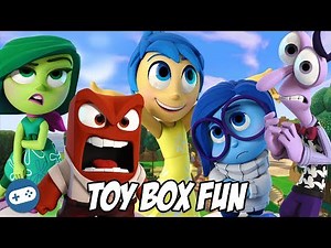 Inside Out Disney Infinity 3.0 Toy Box Fun Gameplay