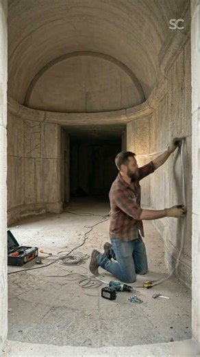 Abandoned Giant Statue Turned Into Hidden Luxury Home