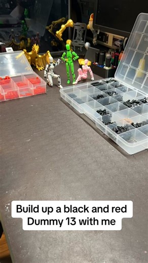Unleash your imagination with your very own Dummy 13 designed by Lucky 13 Toys Copyright 2023. Its tons of fun to pose into hundreds of different positions. The included accessories make it even better. Get yours today supplies limited. #fyp #dummy13figure #creality #fypシ #dummy13
