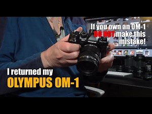 I bricked my Olympus OM-1 - avoid this mistake when you update the firmware of your OM-1