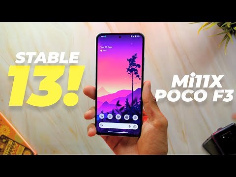 Evolution X v7.1 Stable Android 13 On Mi 11X, POCO F3 - Beast GAMING ROM 🔥