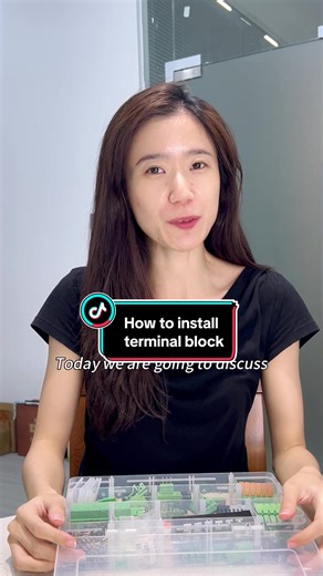 let me show you how to install terminal block correctly #terminals #chinesefactory #terminalblock #terminalblocksupplier #controlboard #pcbconnector #connector