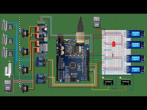 Controlling the Train Elevator Part 2 Parts & Wiring
