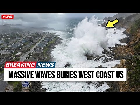 BREAKING: Massive Waves Hit the U.S. West Coast — Scientists Warn This Is Unusual