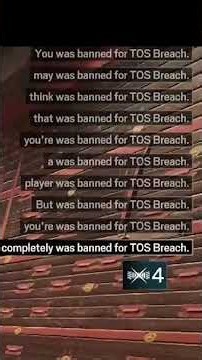 Ubisoft got hacked and started sending lyrics as ban message( R6 ) #ubisoftgames #hacker #r6siege