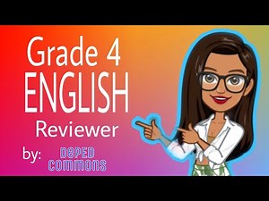 Grade 4 English Learning Video by Deped Commons | Interactive Game with voice instructions