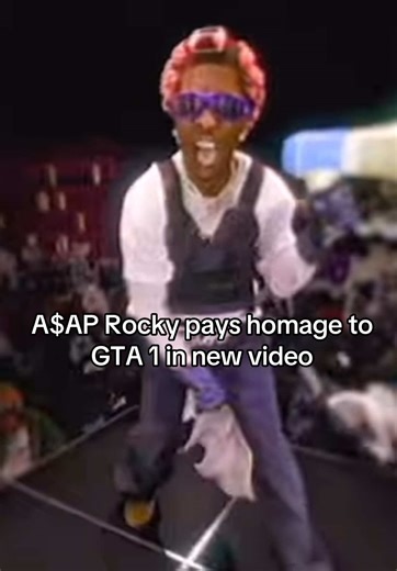 No one will ever do visuals better than @A$AP ROCKY… #NOTION #asaprocky #gta #awge #fyp
