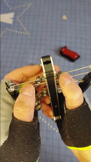 Bow string assembly process- Good tools and machinery make work easy