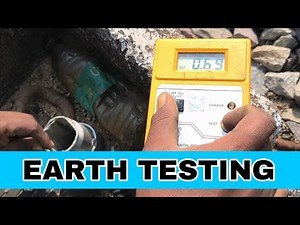 Earth Resistance Testing | Earthing Testing| Earth megger | Digital Earth Tester #earth