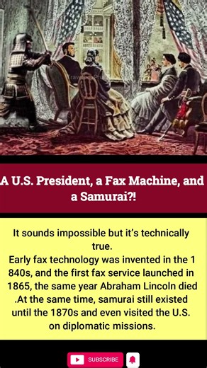 A U.S. President, a Fax Machine, and a Samurai?!
