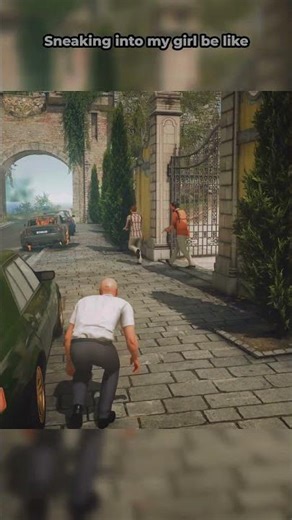 When she is home alone #hitman #hitman3