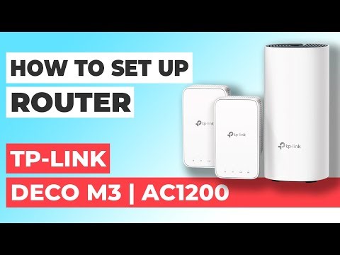 ✅ How to Setup TP-Link Deco M3 | How to Set Up TP-Link AC1200 Deco M3 WiFi Router