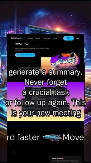 "Fathom.video: Never Miss Meeting Details Again - For Free"