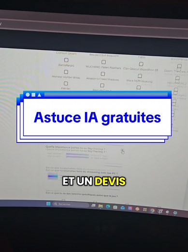 Astuce pour accéder à énormément de modèles d'IA gratuites, en local avec Pinokio ⚠️ Il vous faut un PC assez puissant, minimum 8 Go de VRAM. Dans le doute, vous pouvez demander à ChatGPT ou autre LLM de vous conseiller selon votre machine L'offre de @Hylæ : Réduction de 5% sur le site Hylae.shop avec le code UNEFILLEIA-5 sur votre commande (PC pré-configuré ou sur mesure). Réduction disponible pour les 10 premières utilisations du code. Ensuite, le code UNEFILLEIA qui vous permet d'avoir la liv