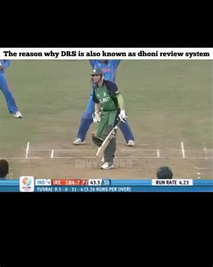 dhoni review system💀 #cricket #edit #dhoni
