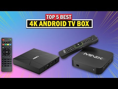 Top 5 Best 4K Android TV Boxes 2025