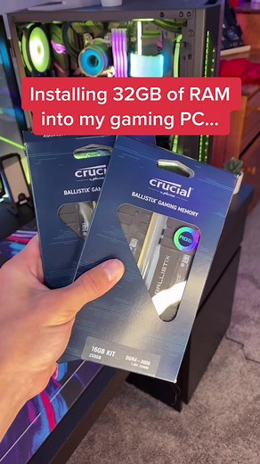 Upgrading to 32GB RAM in my Gaming PC
