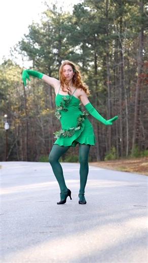 Should I be Poison Ivy for Halloween? 💚🌿 #dance #halloween #poisonivy | Melissa Becraft