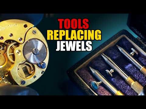 Found: Rare Tools for Replacing Pocket Watch Jewels! (Watch Restoration)