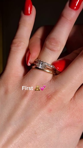 ring stack #diamondring #ringstack