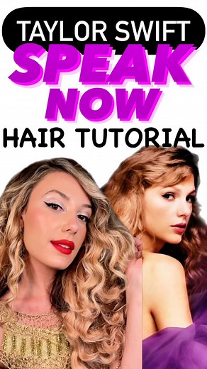 139K views · 3.5K reactions | @taylorswift Speak Now Era Hair Tutorial✨Ahh this style, I love big hair What’s your fav song on #SpeakNowTaylorsVersion ? #hair #hairstyles #taylorswift | Victoria Lyn | Facebook