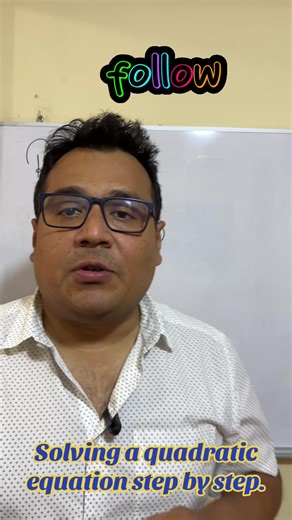 Solving Quadratic Equations Step by Step