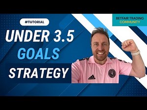 Under 3.5 Goals Trading Strategy For Betfair - The Footy Stats Needed