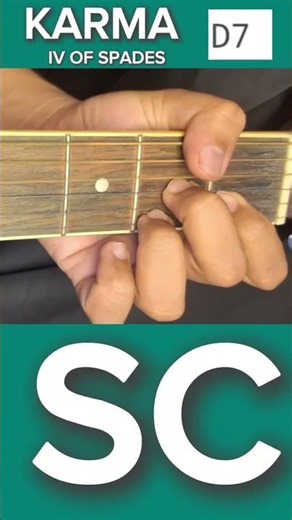 Karma | SC Guitar tutorial | IV Of Spades