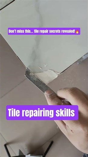Furniture & Tile Repair Training 💯 Learn a Skill That Pays! #Shorts