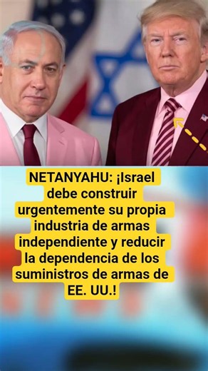 #netanyahu #israel #eeuu #defensa #armas #politica #noticias #actualidad