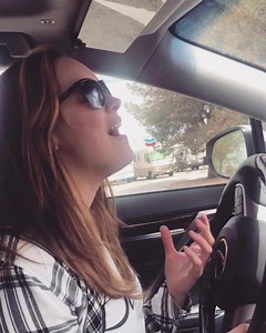 15K views · 1K reactions | What I do to stay awake on road trips. #NeverEnough by Loren Allred | Hayley Orrantia | Facebook