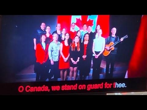 O Canada! National Anthem at Citizenship Ceremony | Scarborough Toronto 2025