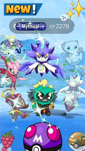 2025 All✨️Shiny Mythical Catches in Pokemon Go