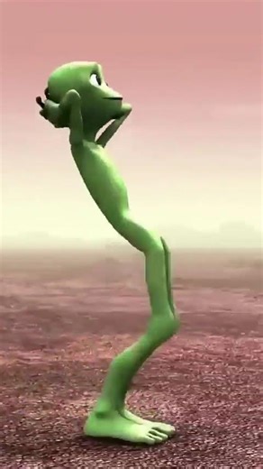 Green Alien Dance | El Chombo - Dame Tu Cosita feat. - Yeşil Uzaylı Dansı #dametucosita #shorts