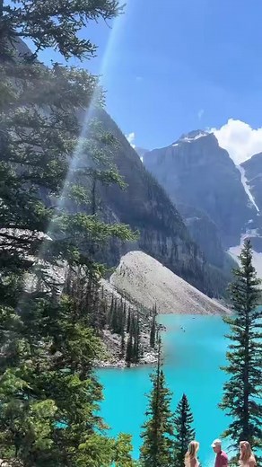 16K views · 285 reactions | Moraine Lake is definitely the most beautiful lake in Canada!  Izzy | Amazing Places | Facebook