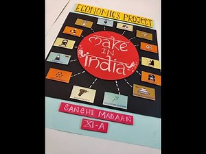 Class XI and XII Economics project - Make in India
