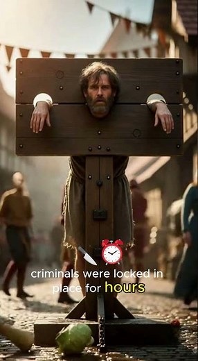 Worse than Prison? Medieval Shame ⛓️ #history