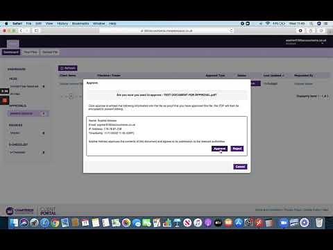 How do I use the IRIS portal and approve documents?