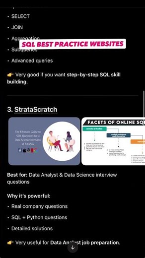 If you want to practice SQL seriously (especially for Data Analyst roles), check descriptions.