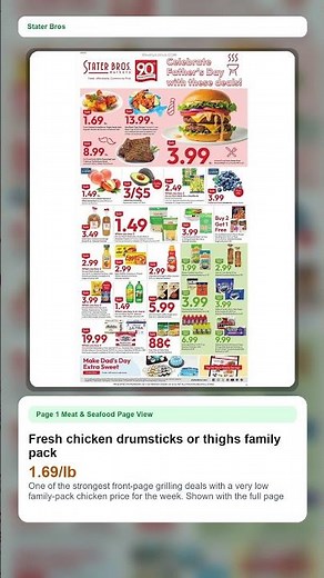 Stater Bros Weekly Ad (6/17/26 - 6/23/26) Top 5 Deals #shorts