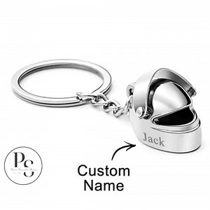 Personalized Motorcycle Helmet Keychain, Custom Name Biker Keychain, Helmet Key Ring Gift for Rider, Motorcycle Gift for Men/gift for Women - Etsy Canada