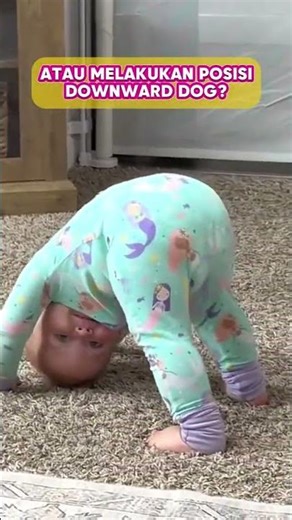 INI MERANGKAK ATAU BUKAN? #bayi #perkembanganbayi