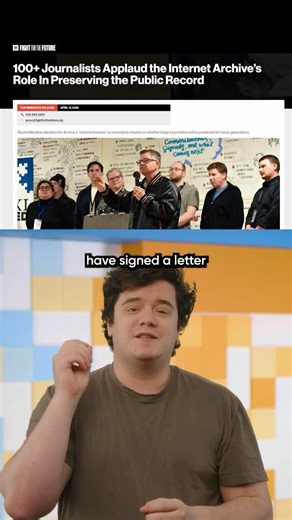 They're blocking Internet Archive?