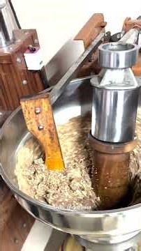 How Badam oil is made? |Cold pressed machine|Coimbatore #oilmachine #marachekku #coldpressoilmachine