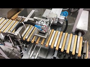 Автоматическая линия для производства вафельной трубочки с начинкой